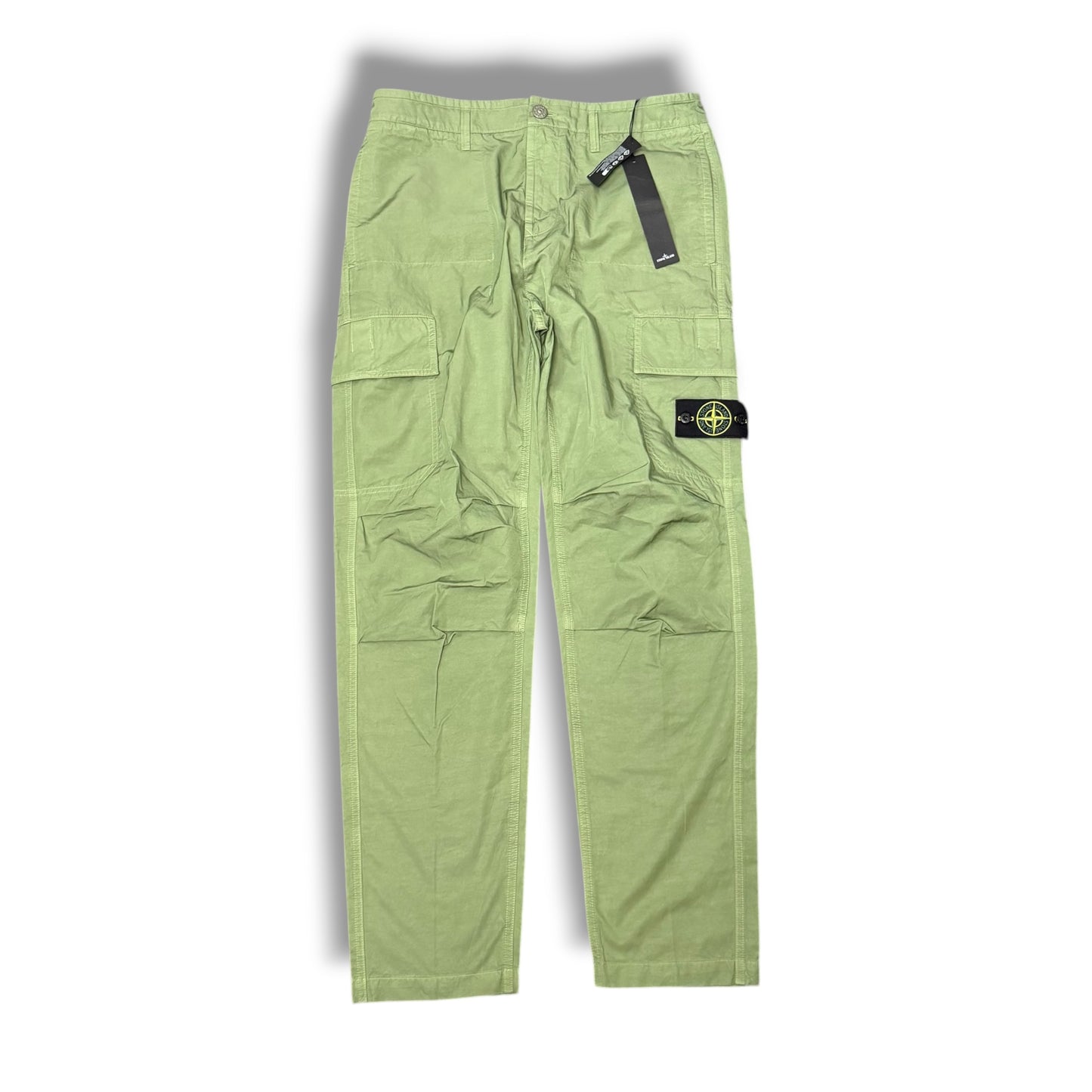 Stone Island Cupro Cotton Cargos (32”)