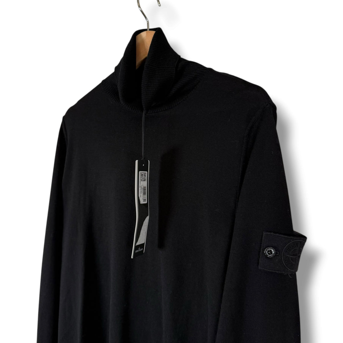 Stone Island Ghost Turtle Neck Jumper (S, 20.5”)