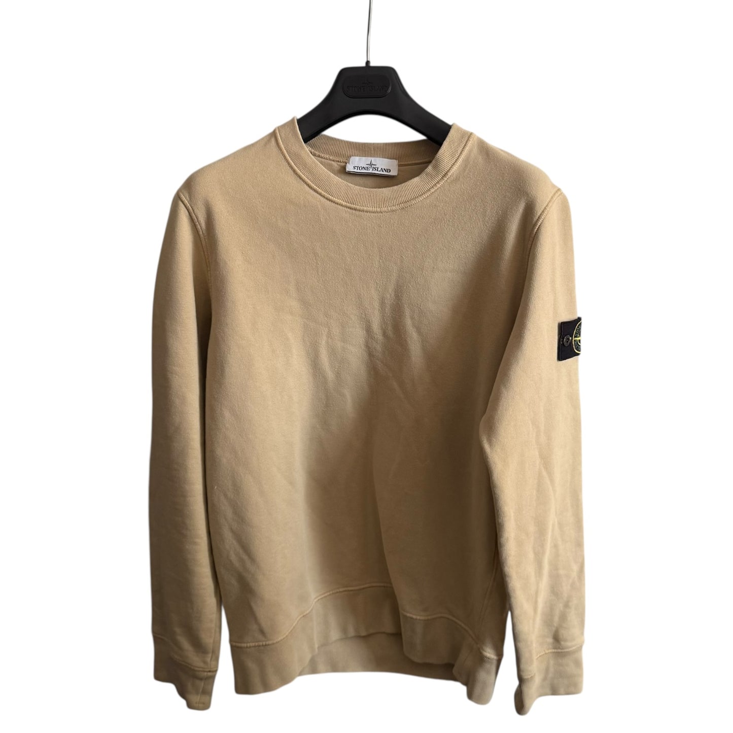 Stone Island Beige Jumper (M, 21.5”)