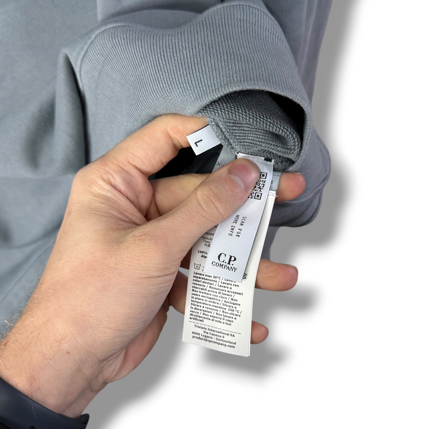 CP Company 1/4 Zip (L, 25”)