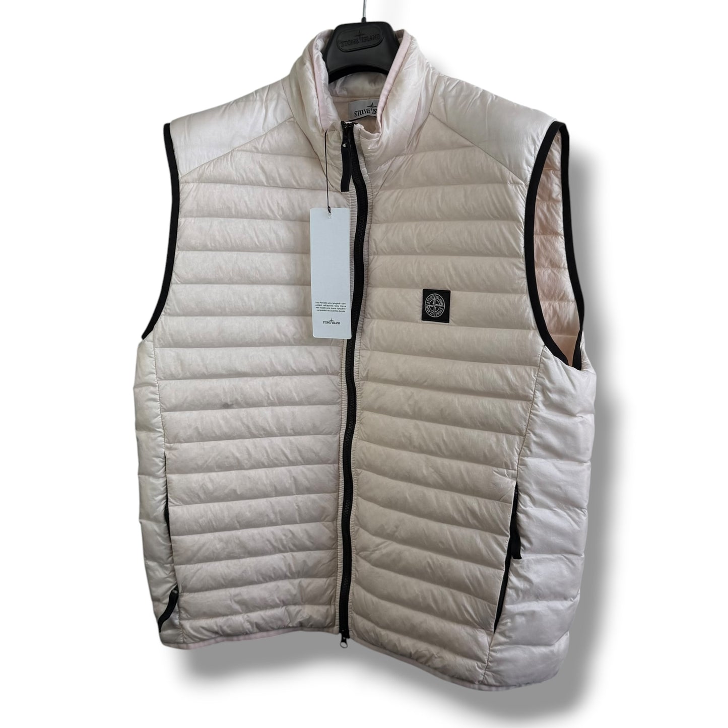 Stone Island Loom Woven Chambers R-Nylon Down Gilet (XL, 24”)