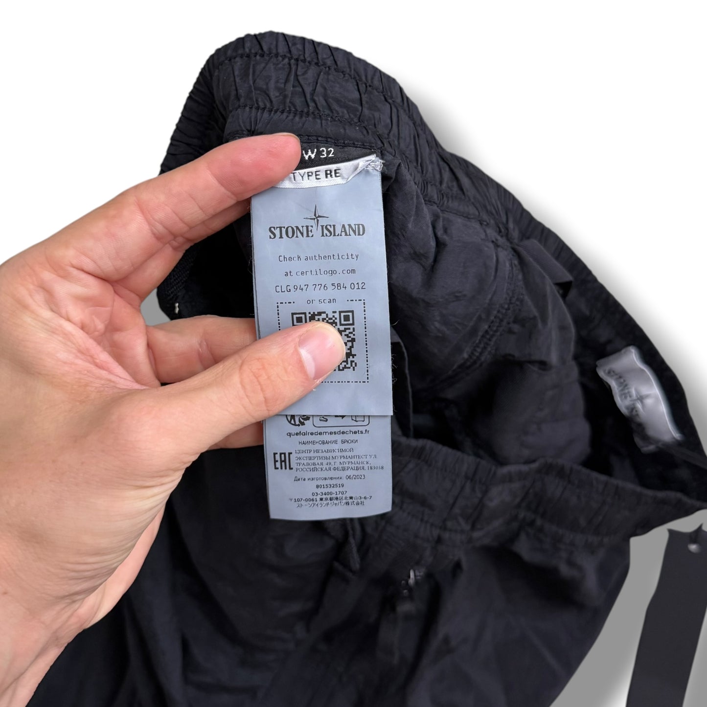 Stone Island Nylon Cargos (32”)