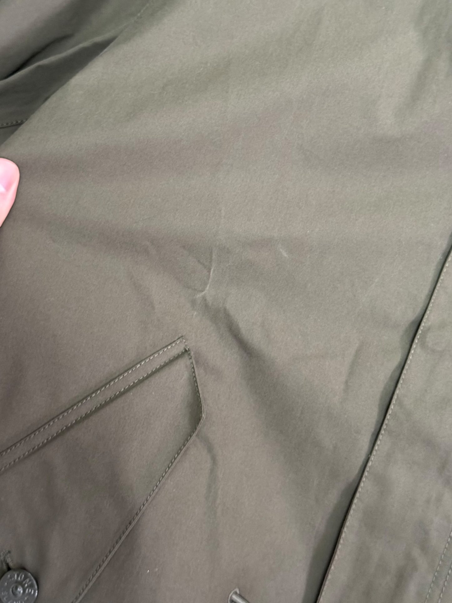 Stone Island O’Ventile Ghost Piece Parka (L, 25”)