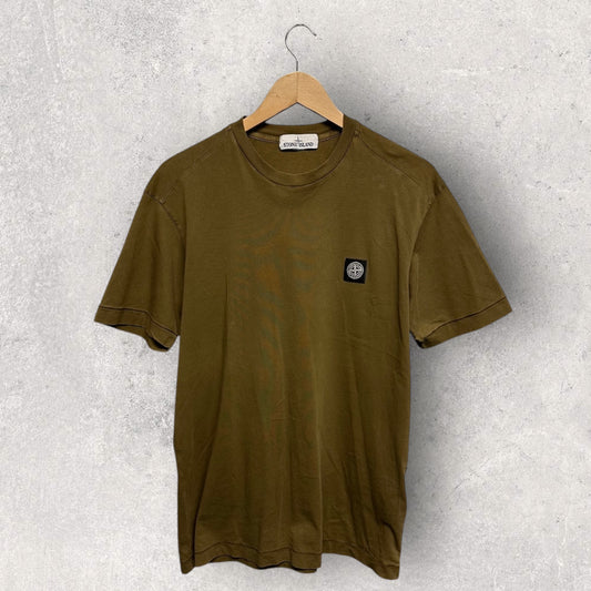 Stone Island Patch T-shirt (L, 22”)