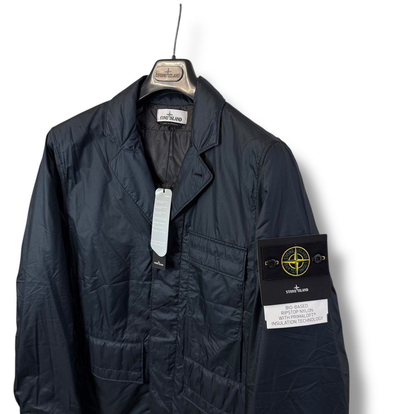Stone Island Bio Based Ripstop Nylon Primaloft (XL, 24”)