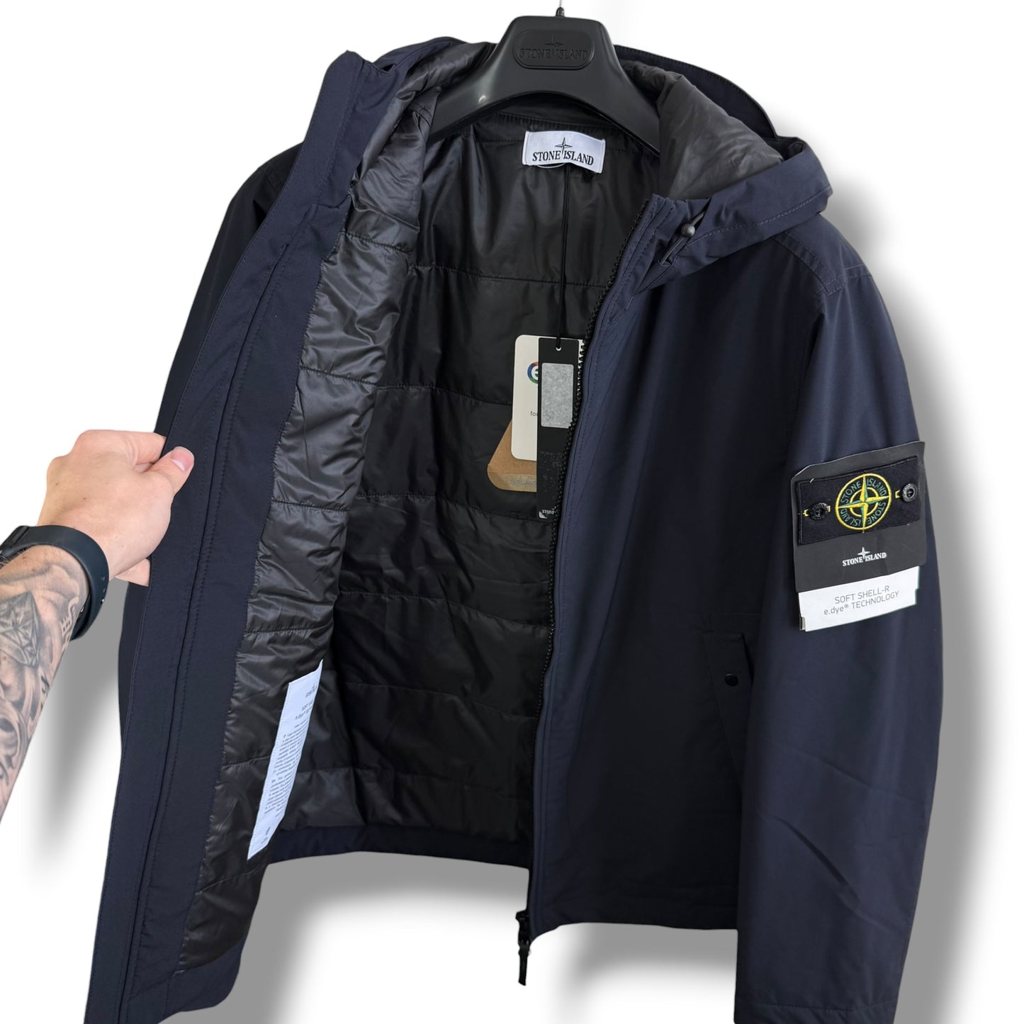 Stone Island Primaloft Insulated Soft Shell-R (M, 23”)