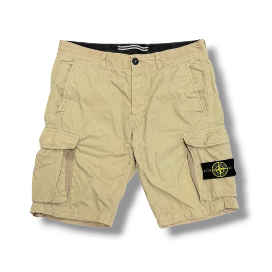 Stone Island Beige Cargo Shorts (32”)