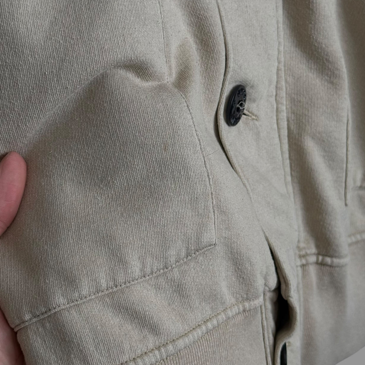 Stone Island Fleece Overshirt (XL, 23”)