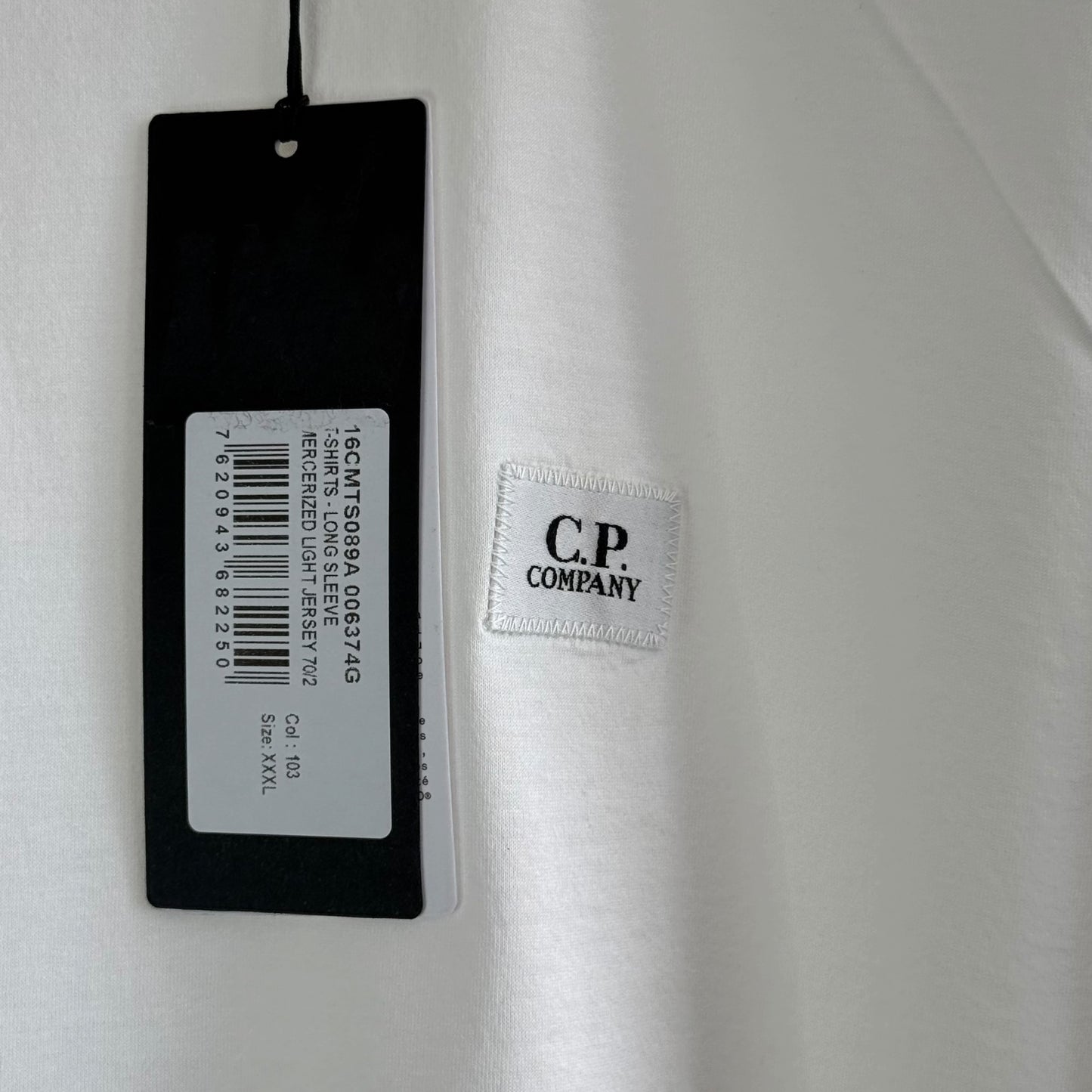 CP Company Long Sleeve T-Shirt (3XL, 26”)