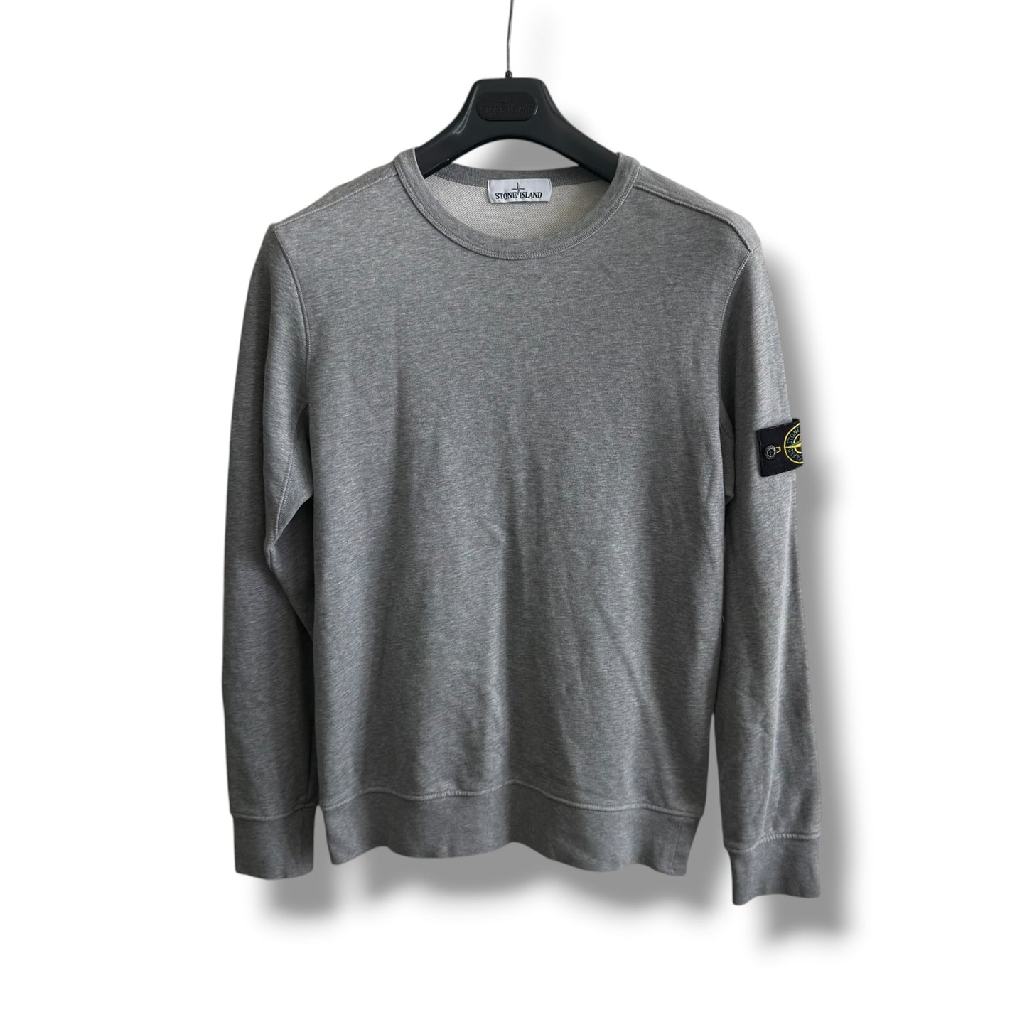 Stone Island Grey Sweatshirt (M, 21")