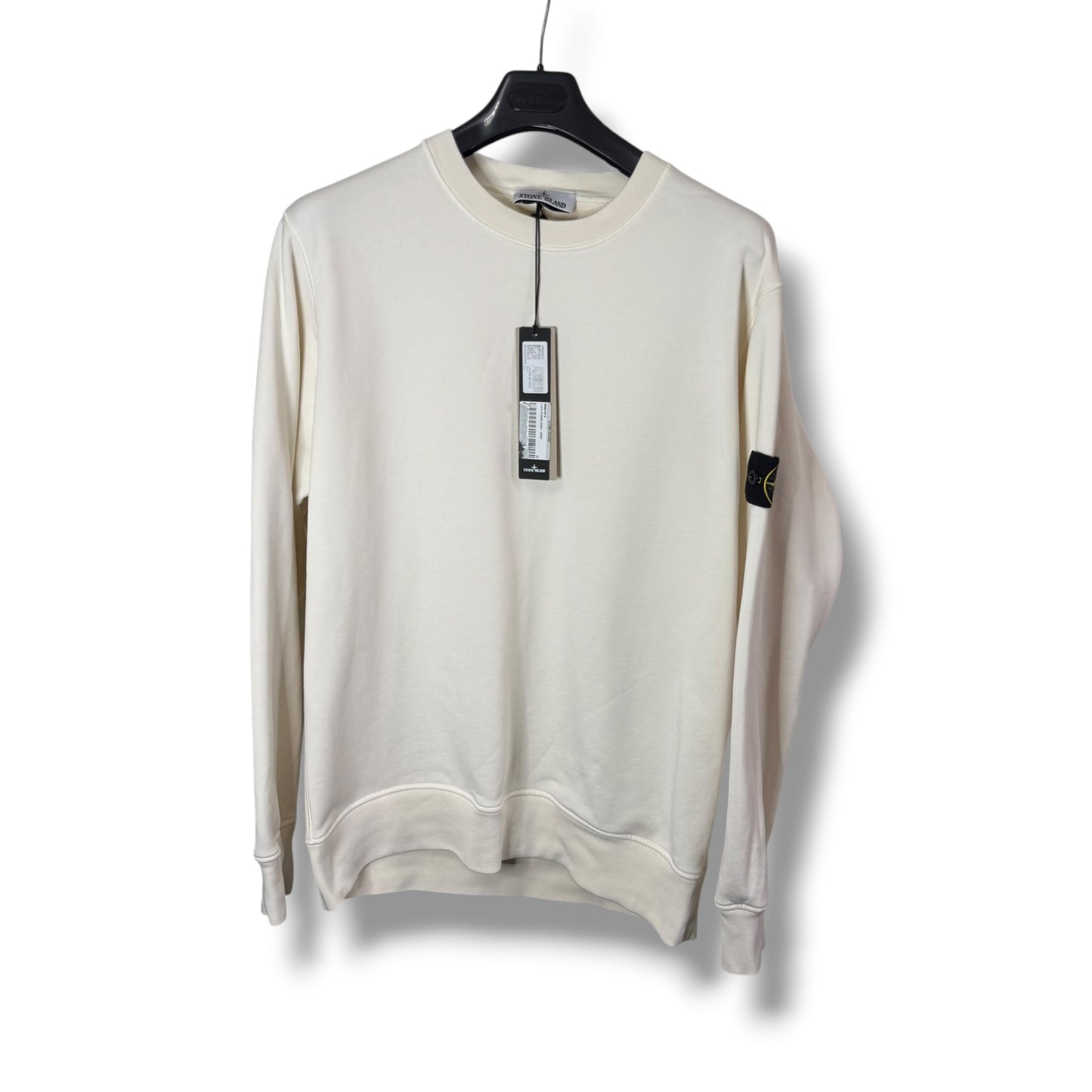 Stone Island Cream Sweatshirt (2XL, 26.5”)