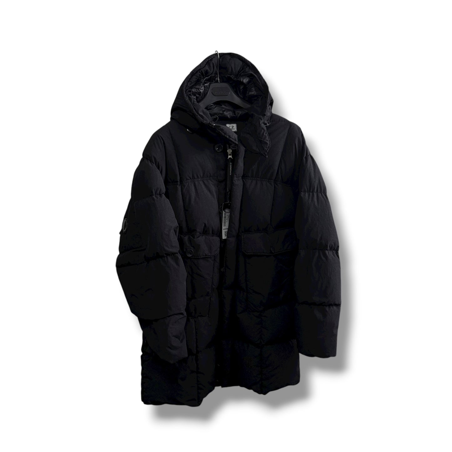 CP Company Flatt Nylon 3/4 Puffer (XL, 26”)