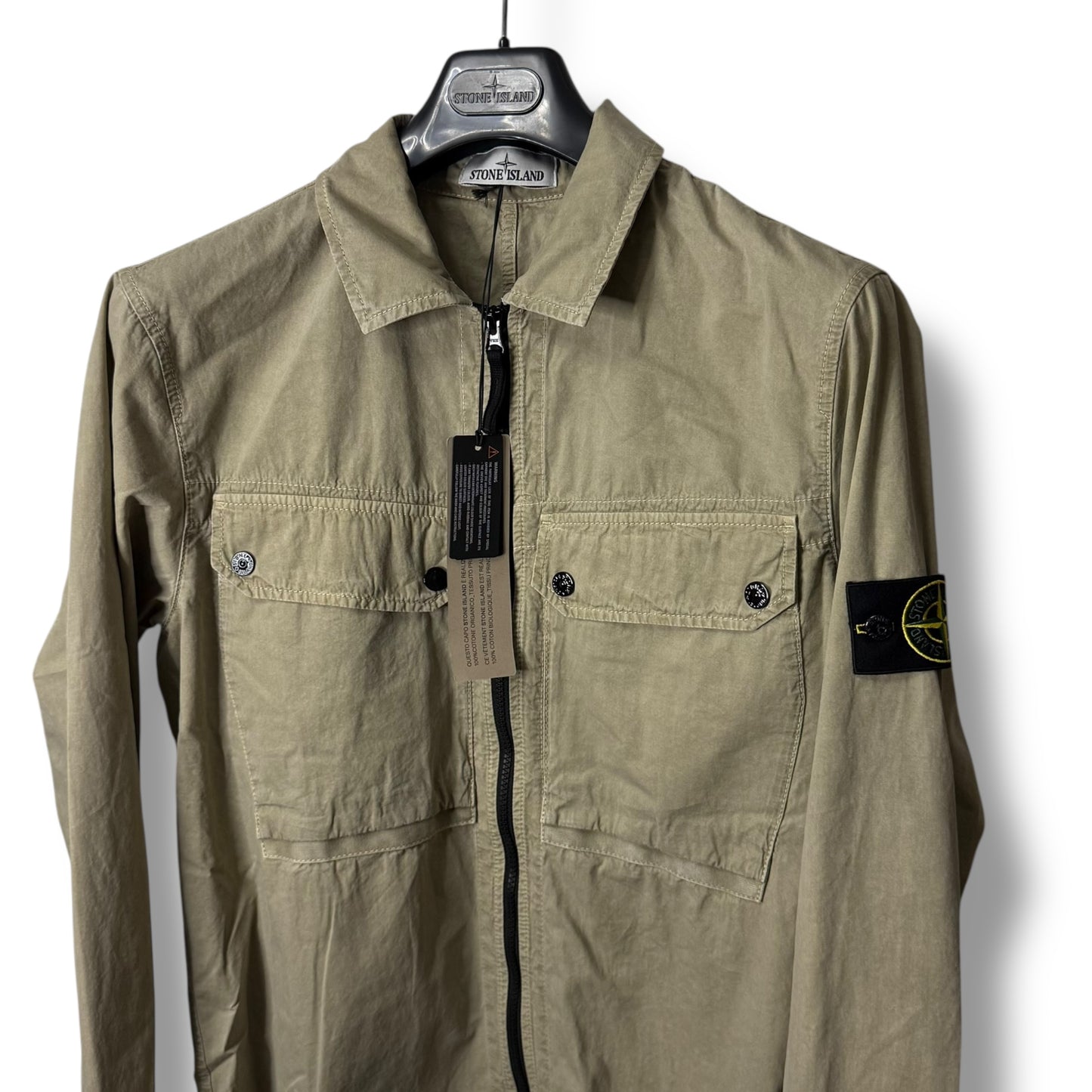 Stone Island Overshirt (L, 22.5”)