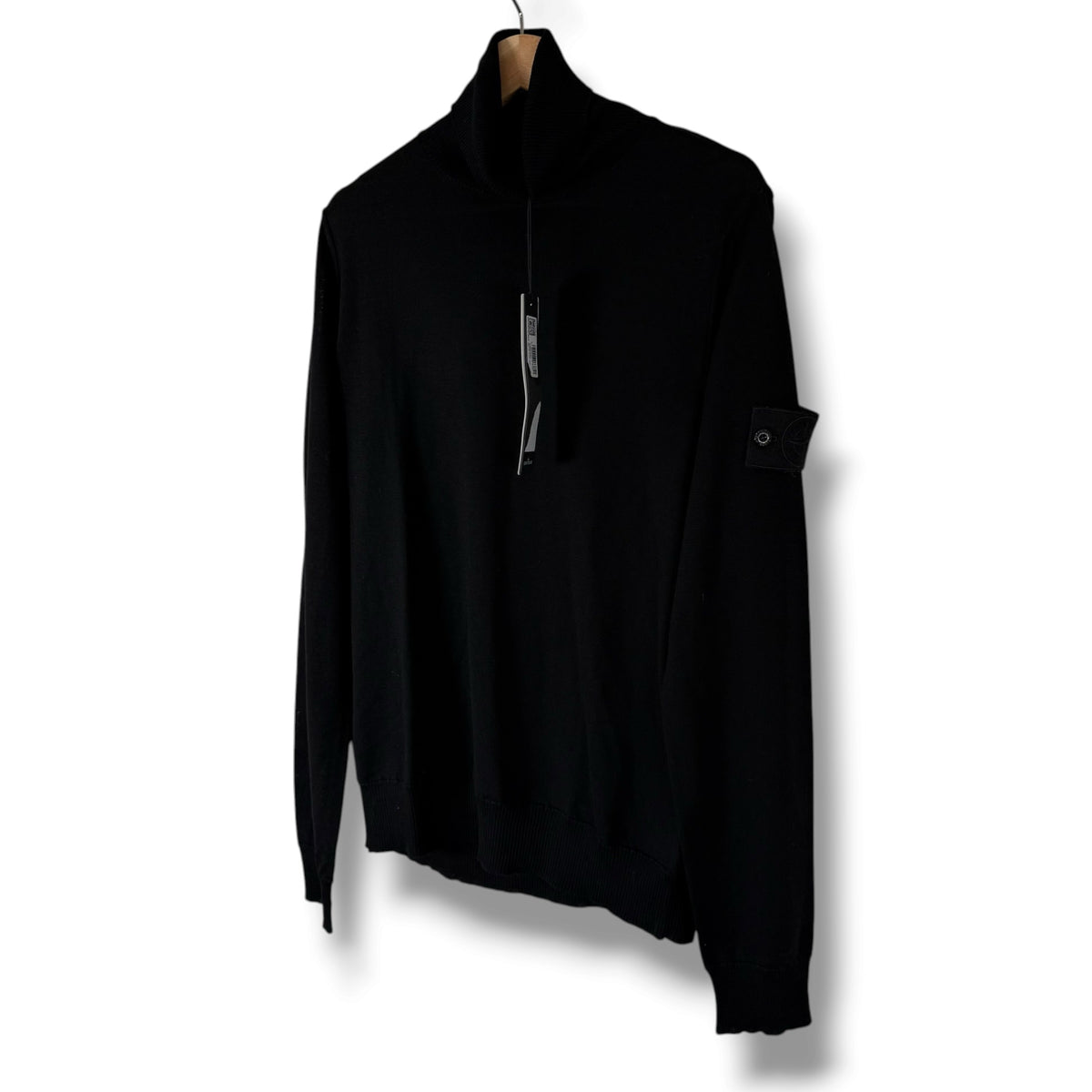 Stone Island Ghost Turtle Neck Jumper (S, 20.5”)