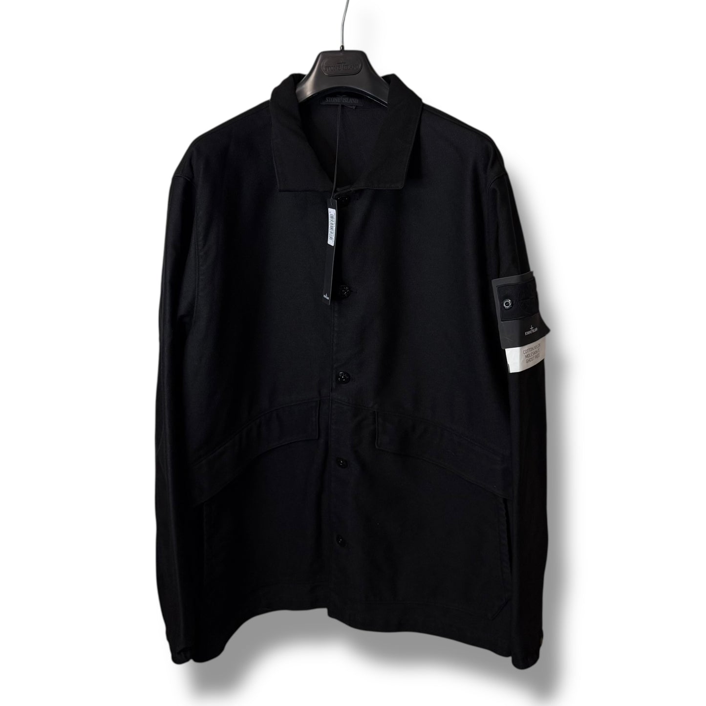 Stone Island Cotton Nylon Moleskin-TC Ghost Piece (2XL, 27”)