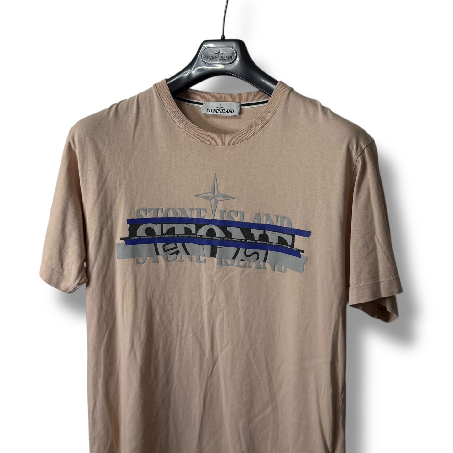 Stone Island T-Shirt (L, 21”)