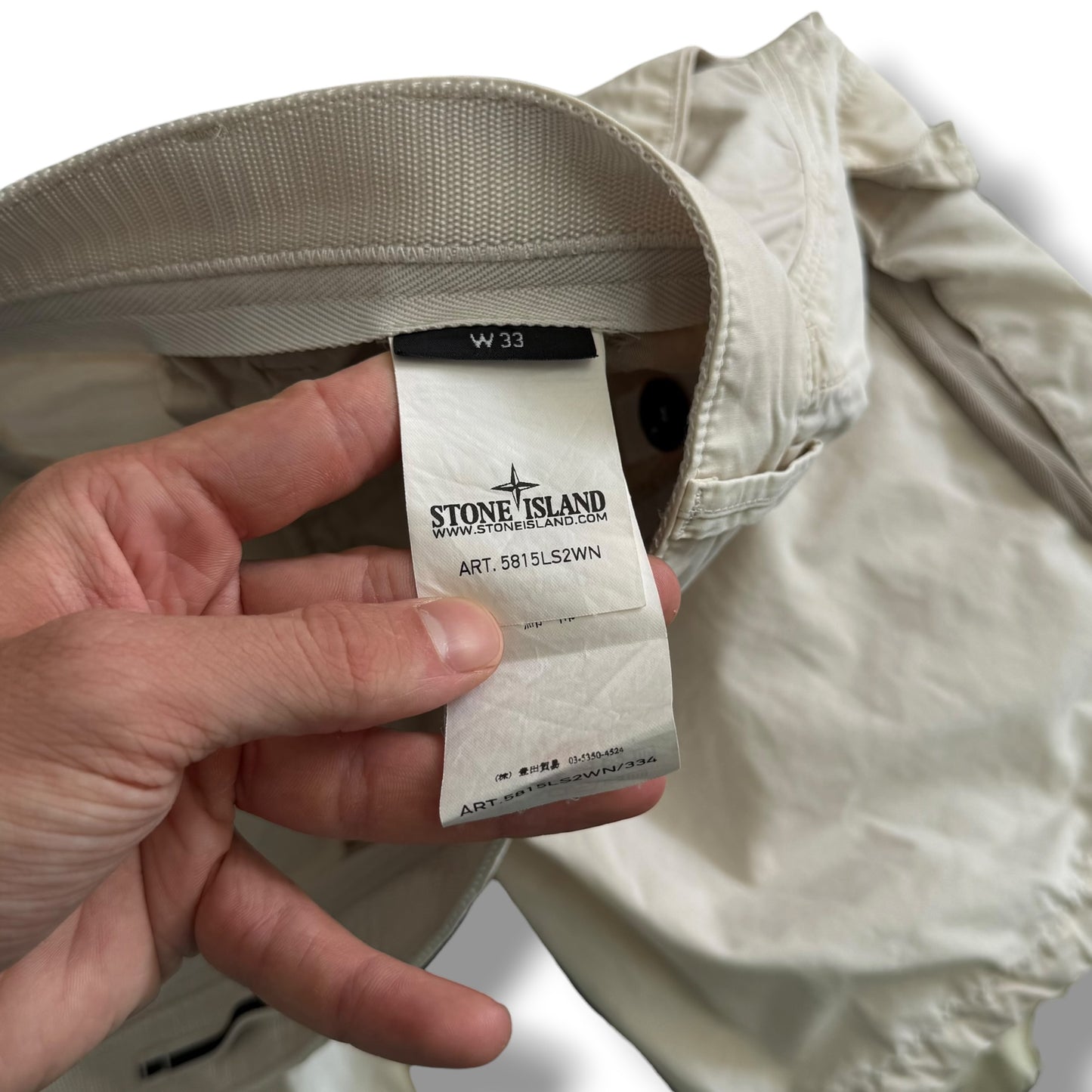 Stone Island Cargo Shorts (33”)
