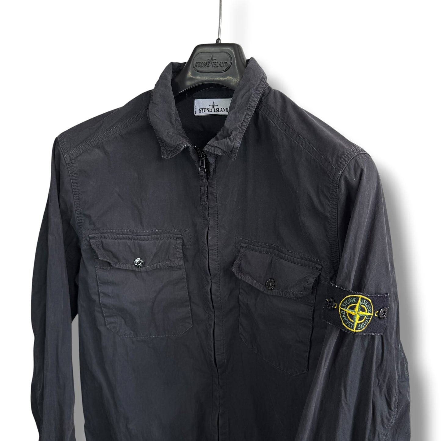 Stone Island Inner Lined Overshirt (XL, 23”)