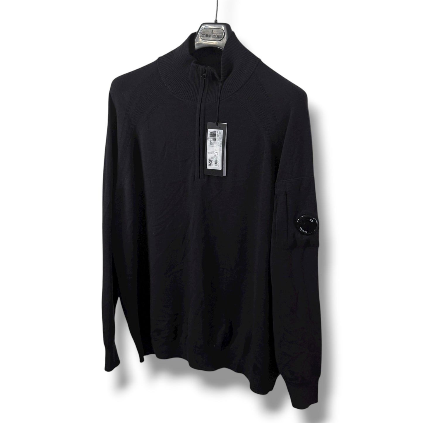 CP Company 1/4 Zip Knit (XXL, 26”)