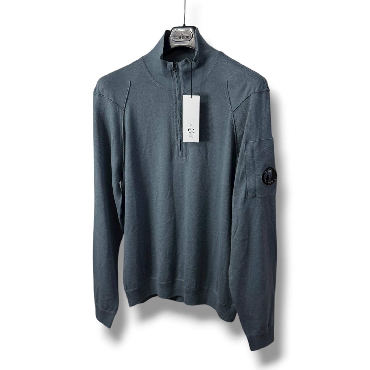 CP Company 1/4 Zip Knit (XXL, 25”)