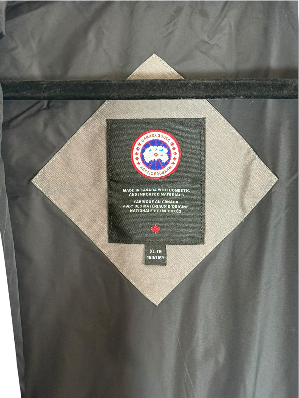 Canada Goose Coastal Grey Black Label Garson Gilet (XL, 24”)