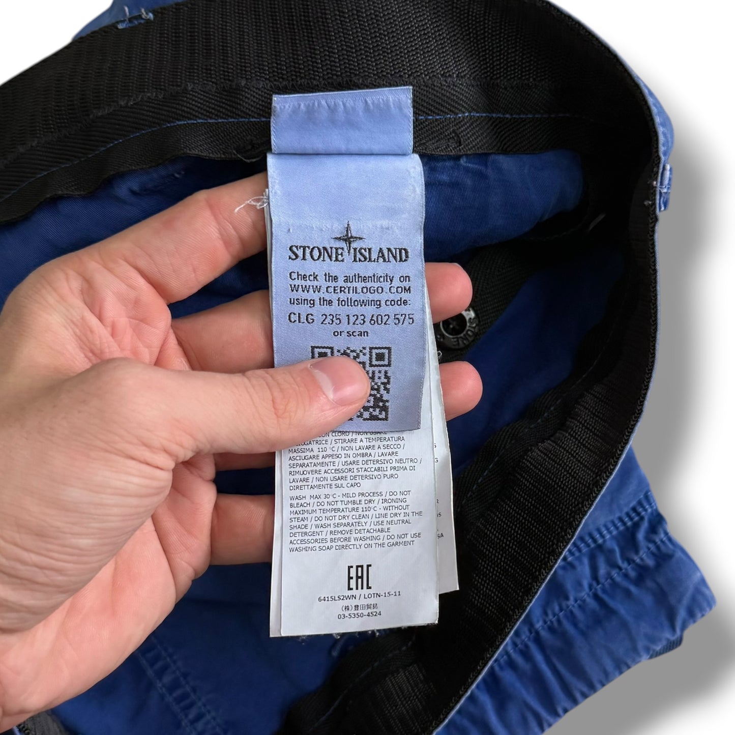 Stone Island Cargo Shorts (36”)
