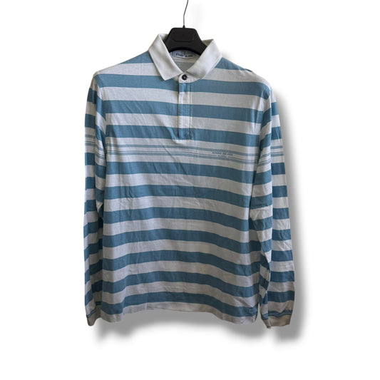 Stone Island Marina Long Sleeve 1/4 Zip Polo (XL, 23”)