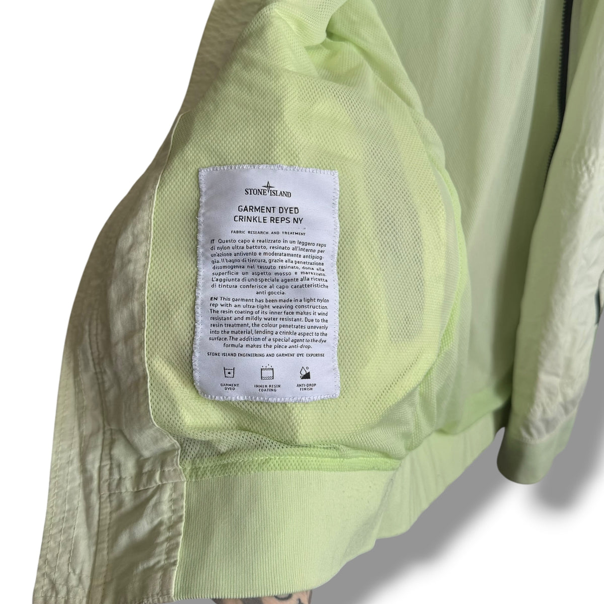 Stone Island Garment Dyed Crinkle Reps (M, 21.5”)