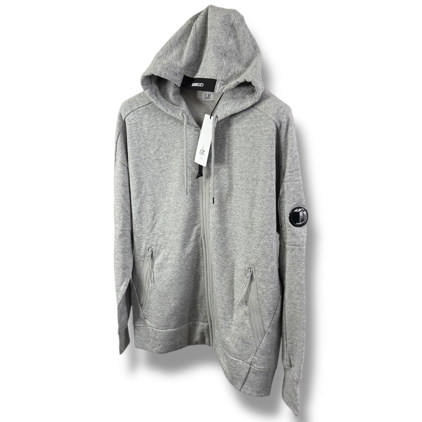 CP Company Zip Hoodie (L, 22.5”)