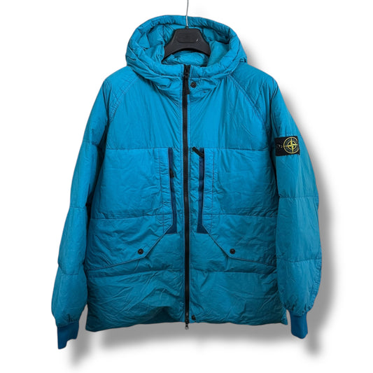 Stone Island Garment Dyed Crinkle Reps NY Down (XL, 26”)