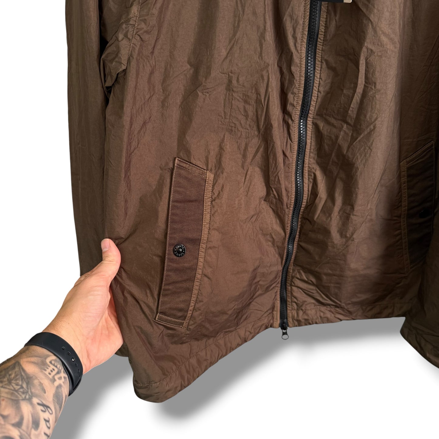 Stone Island Garment Dyed Crinkle Reps (L, 23.8”)