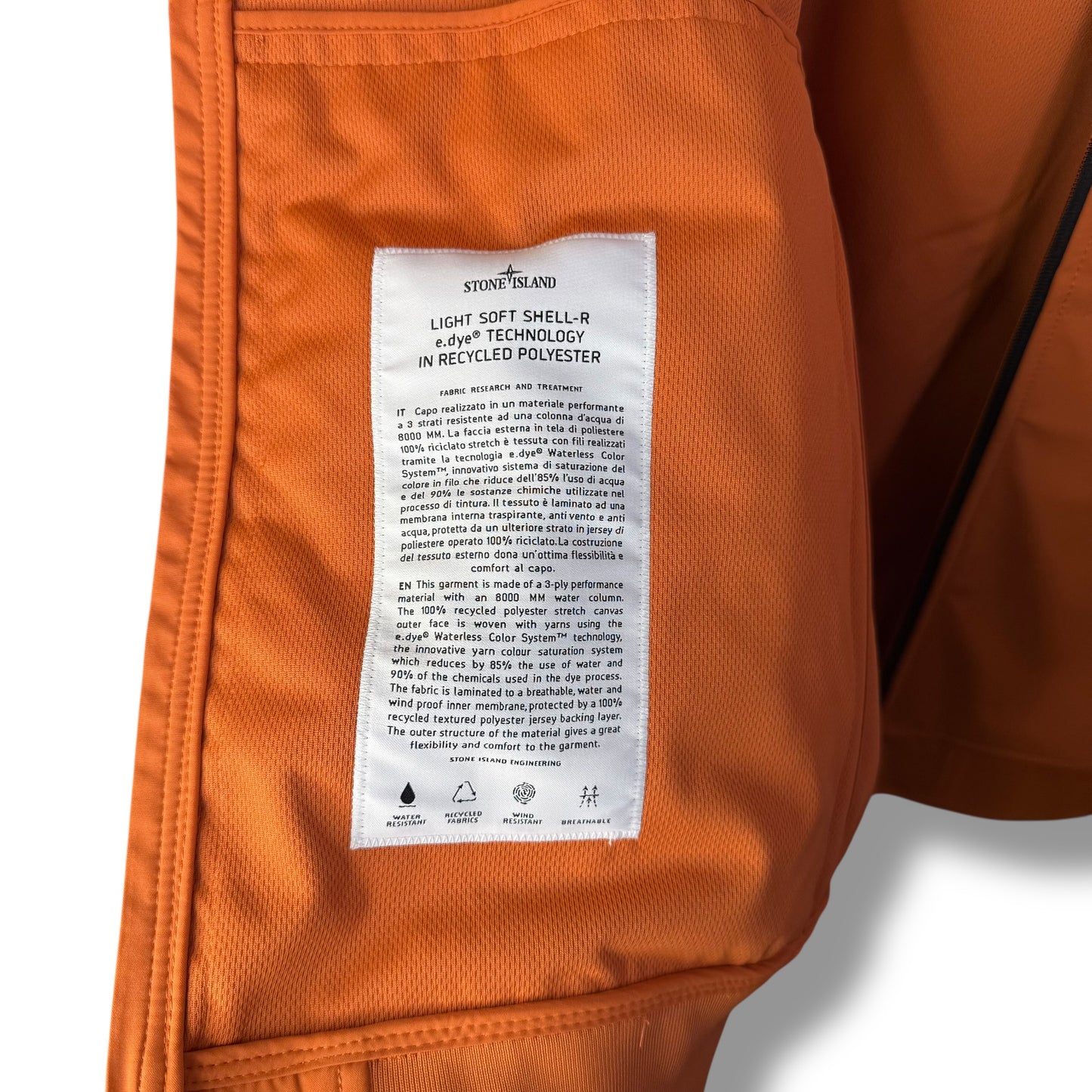 Stone Island Soft Shell (XL, 24.5”)