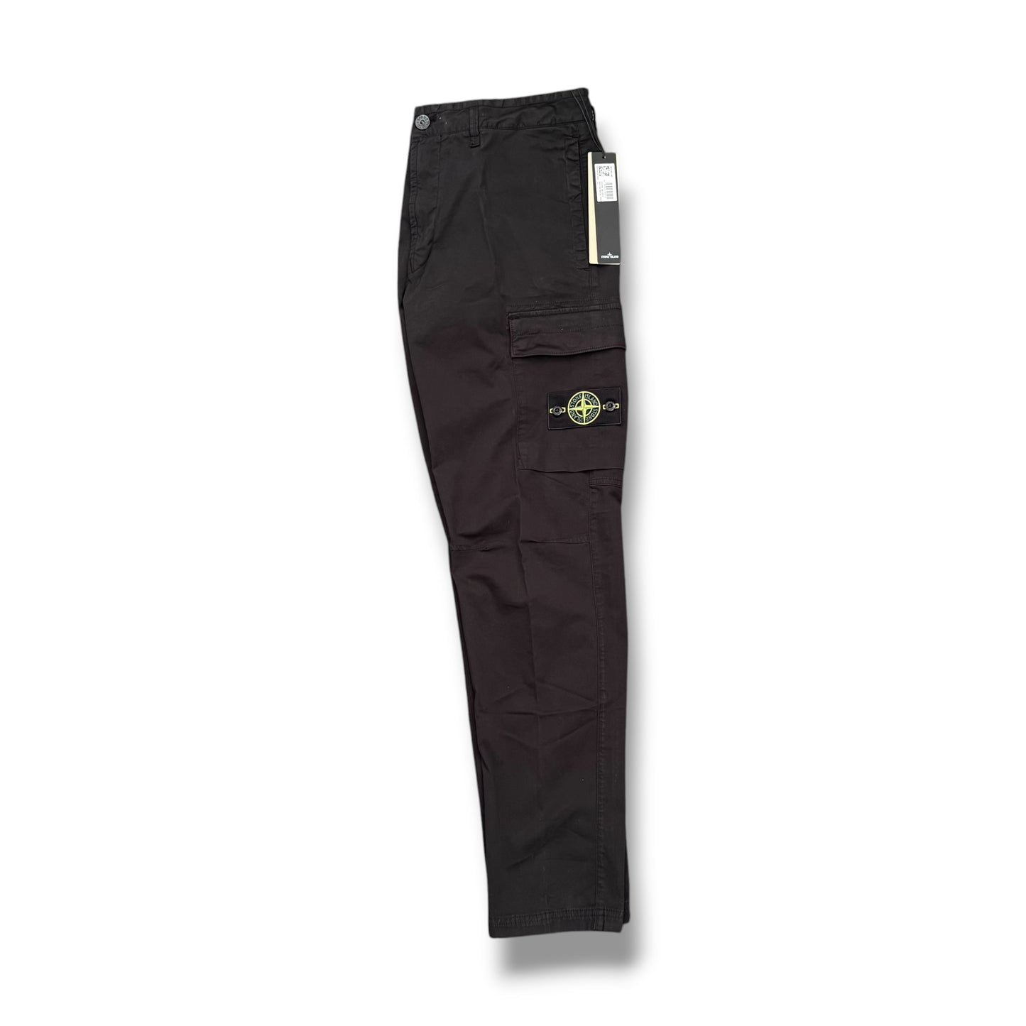 Stone Island Black Cargos (34”)