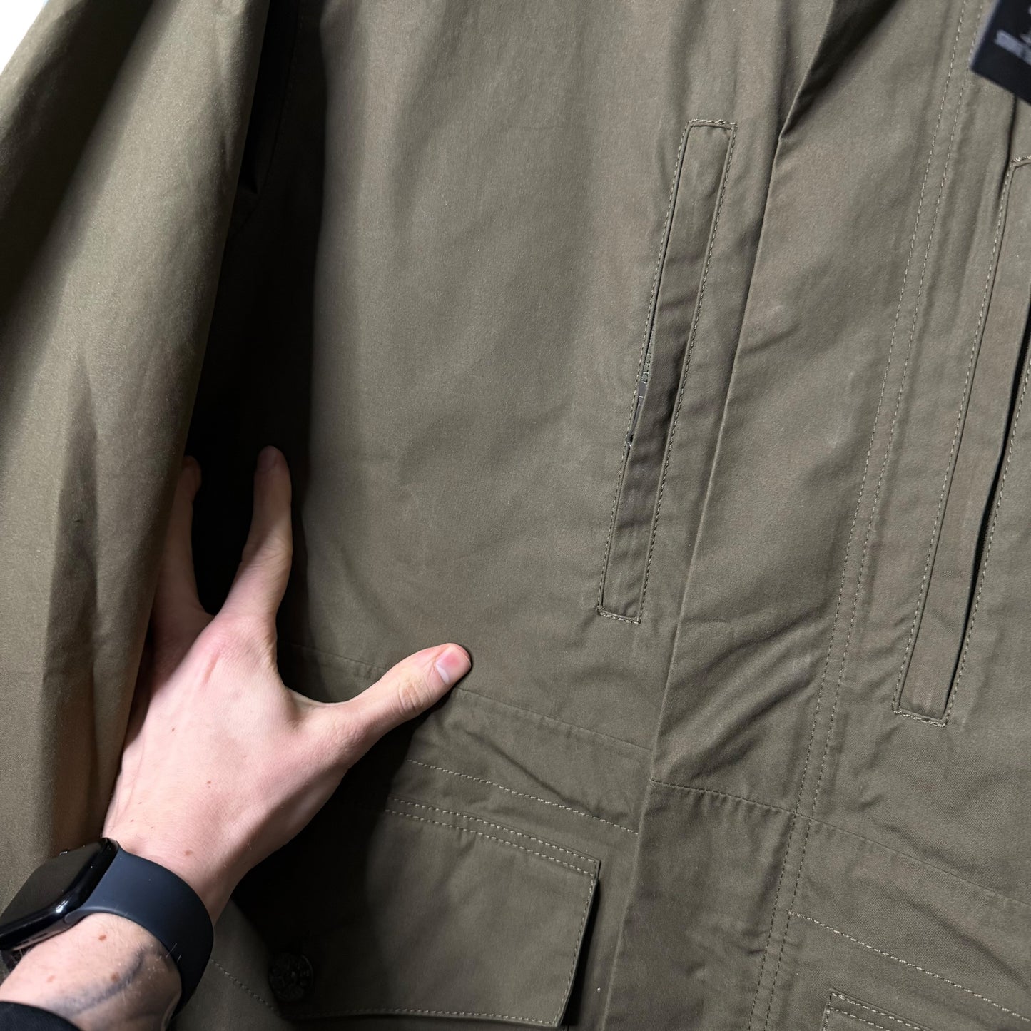 Stone Island O’Ventile Ghost Piece (L, 24”)