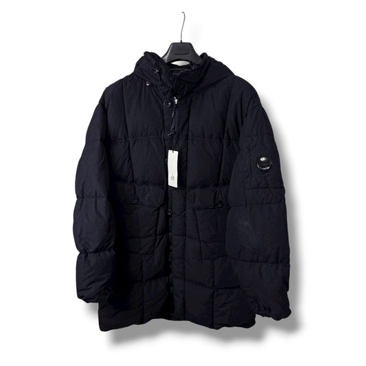 CP Company Flatt Nylon 3/4 Puffer (L, 24.5”)