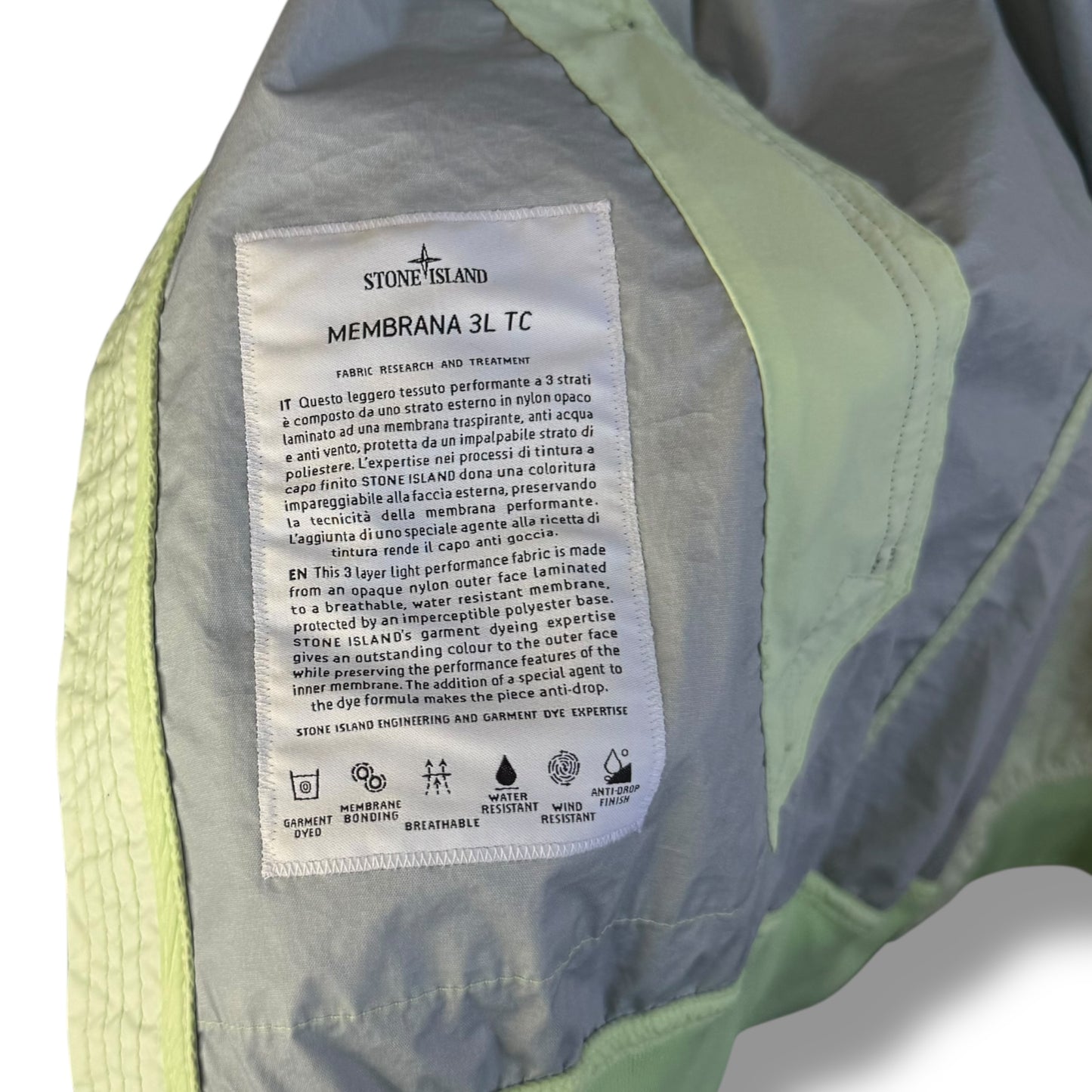 Stone Island Membrana Jacket (L, 23”)
