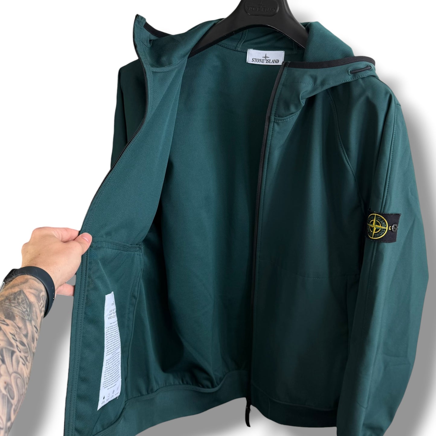 Stone Island Light Soft Shell-R (XXL, 25”)