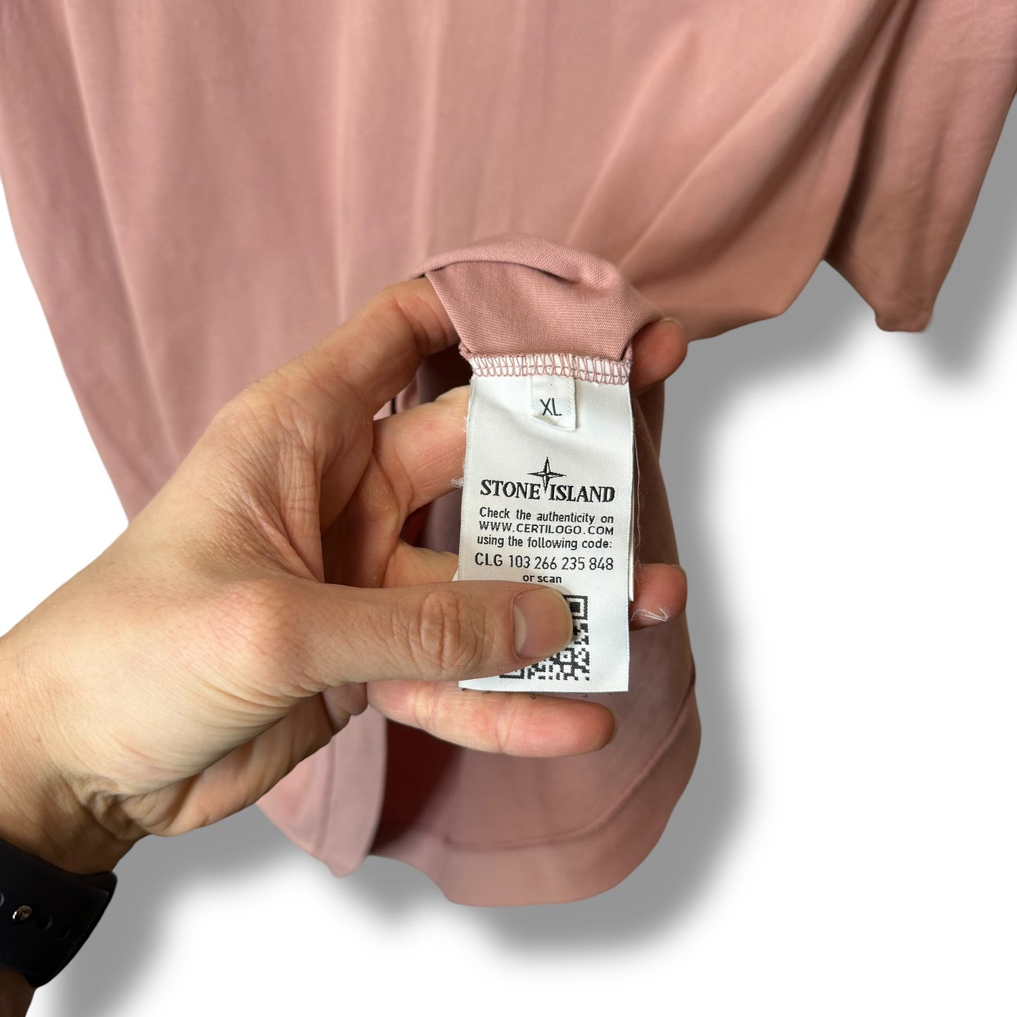 Stone Island T-shirt (XL, 23”)