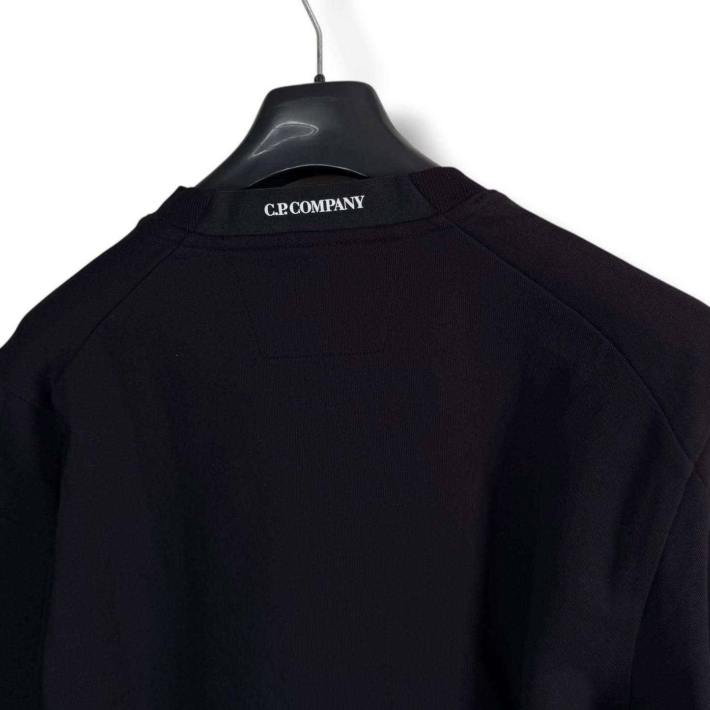 CP Company Black Sweatshirt (XL, 24”)