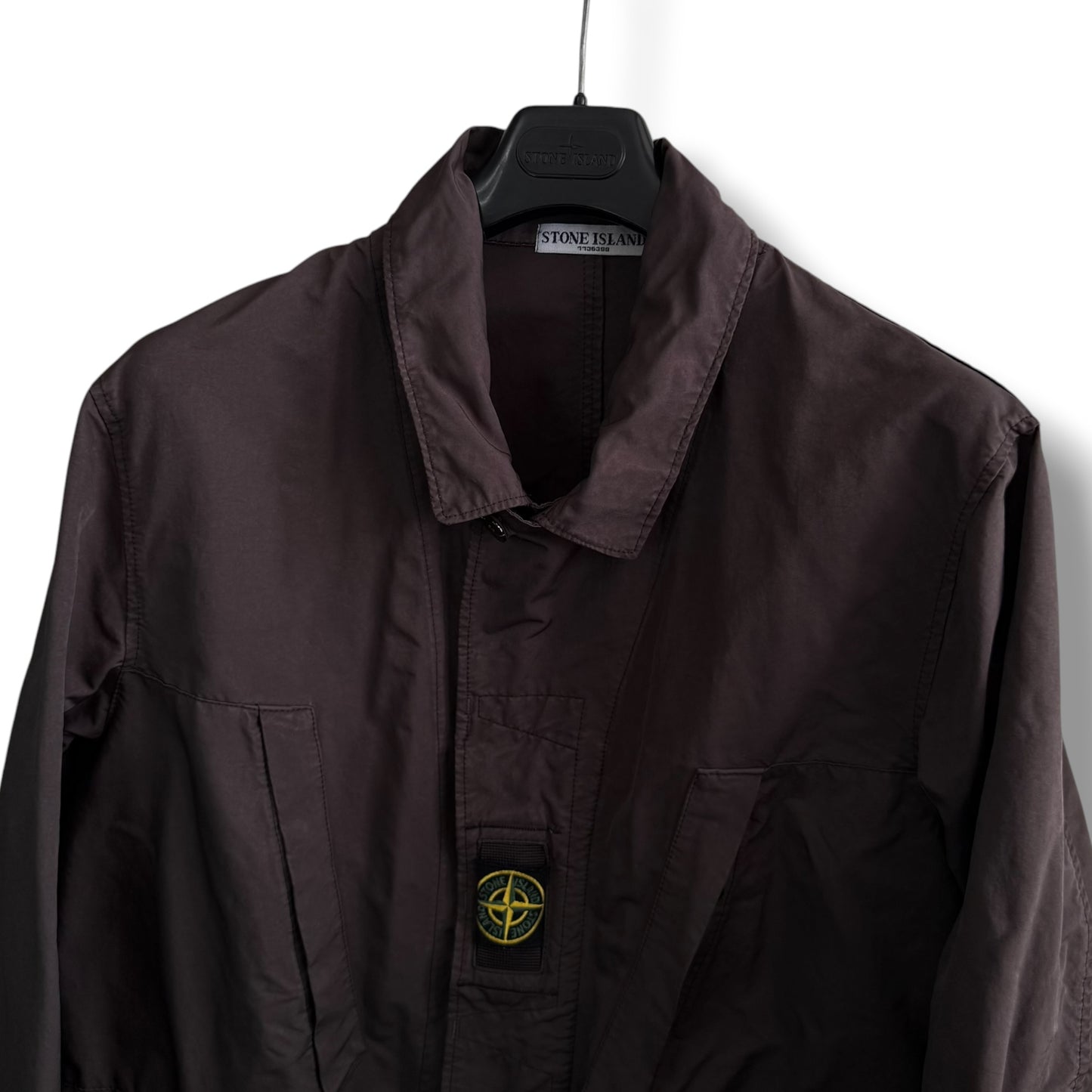 Stone Island Microfibre Centre Patch Field Jacket (XXL, 26”)