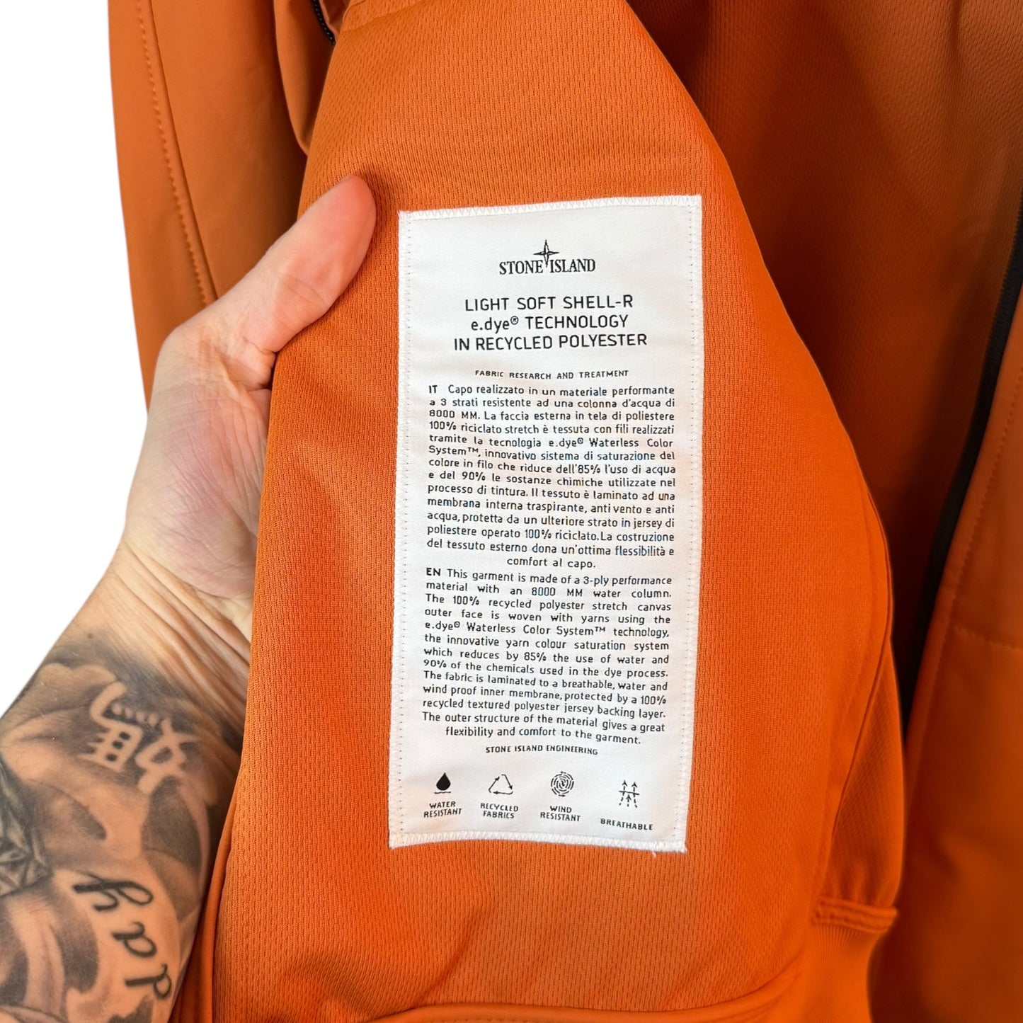 Stone Island Soft Shell-R (L, 23”)