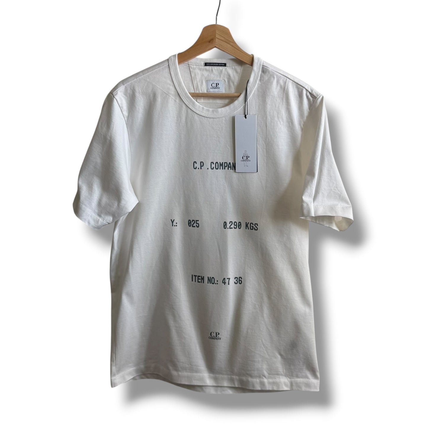 CP Company Mercerized Cotton T-Shirt (M, 21”)