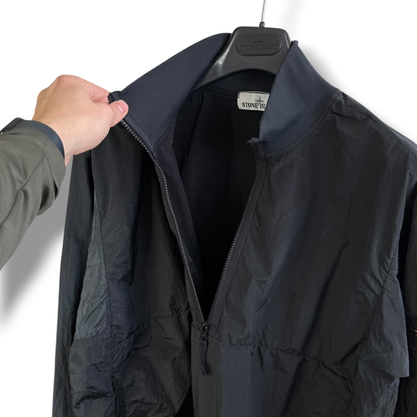 Stone Island Nylon Metal Smock (2XL, 27”)