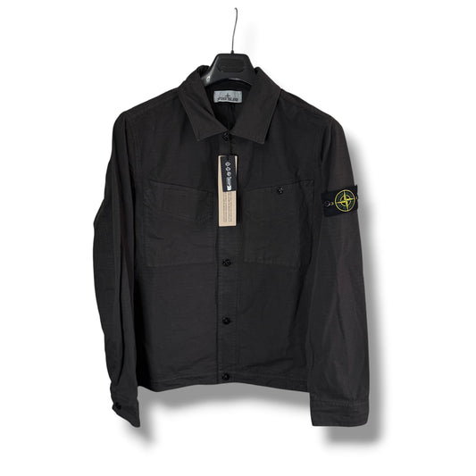 Stone Island Ripstop Overshirt (L, 22.5”)