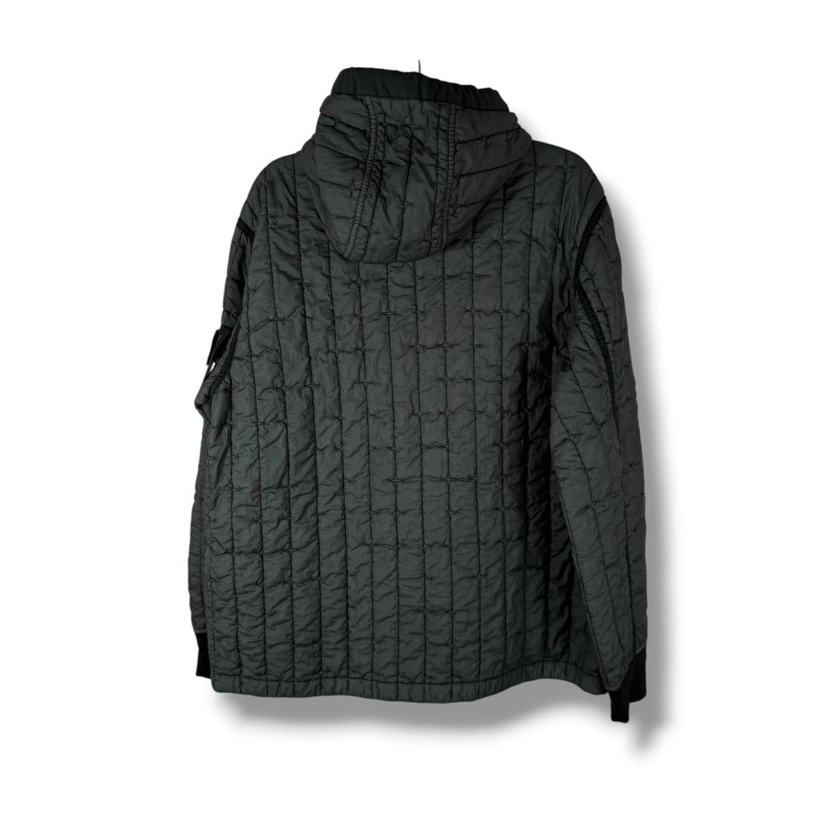Stone Island Hooded Quilted Nylon Stella With Primaloft - TC (M, 23”)