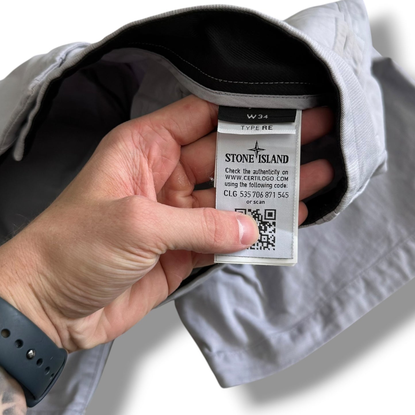 Stone Island Cargo Shorts (34”)