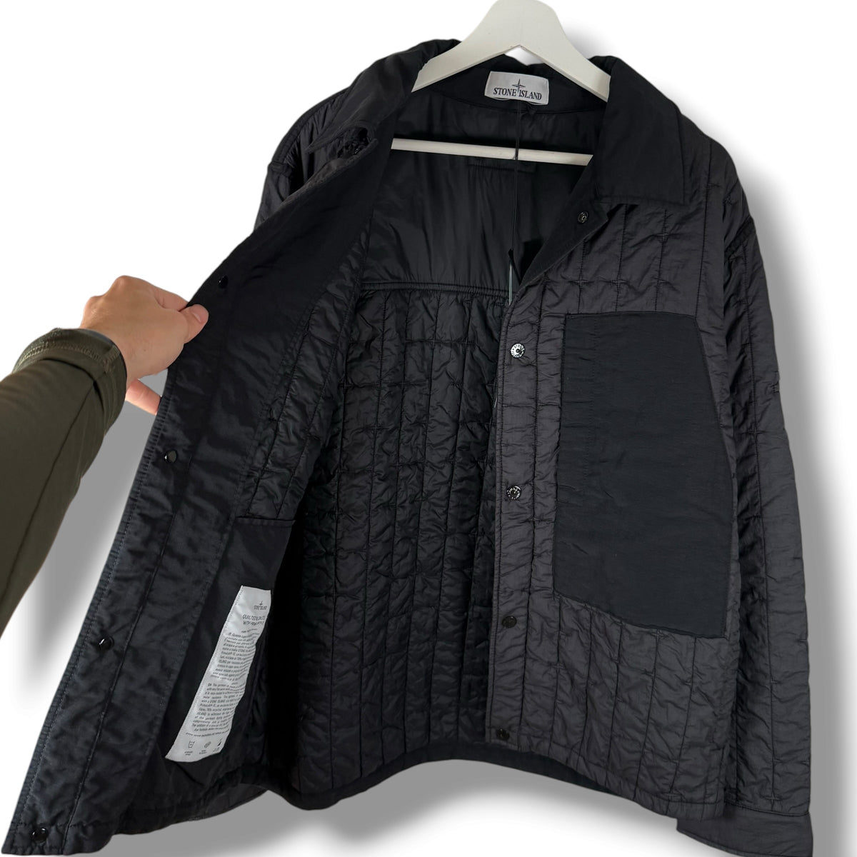 Stone Island Quilted Nylon Stella With Primaloft - TC (XL, 25”)