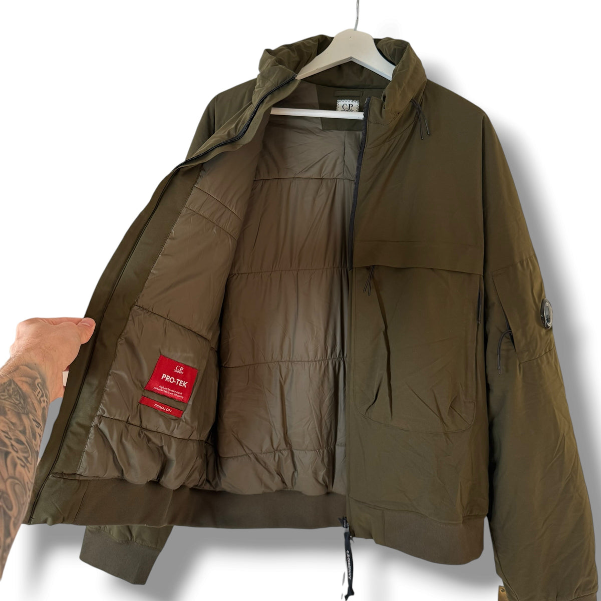 CP Company Pro Tek Primaloft Bomber Jacket (3XL, 27”)