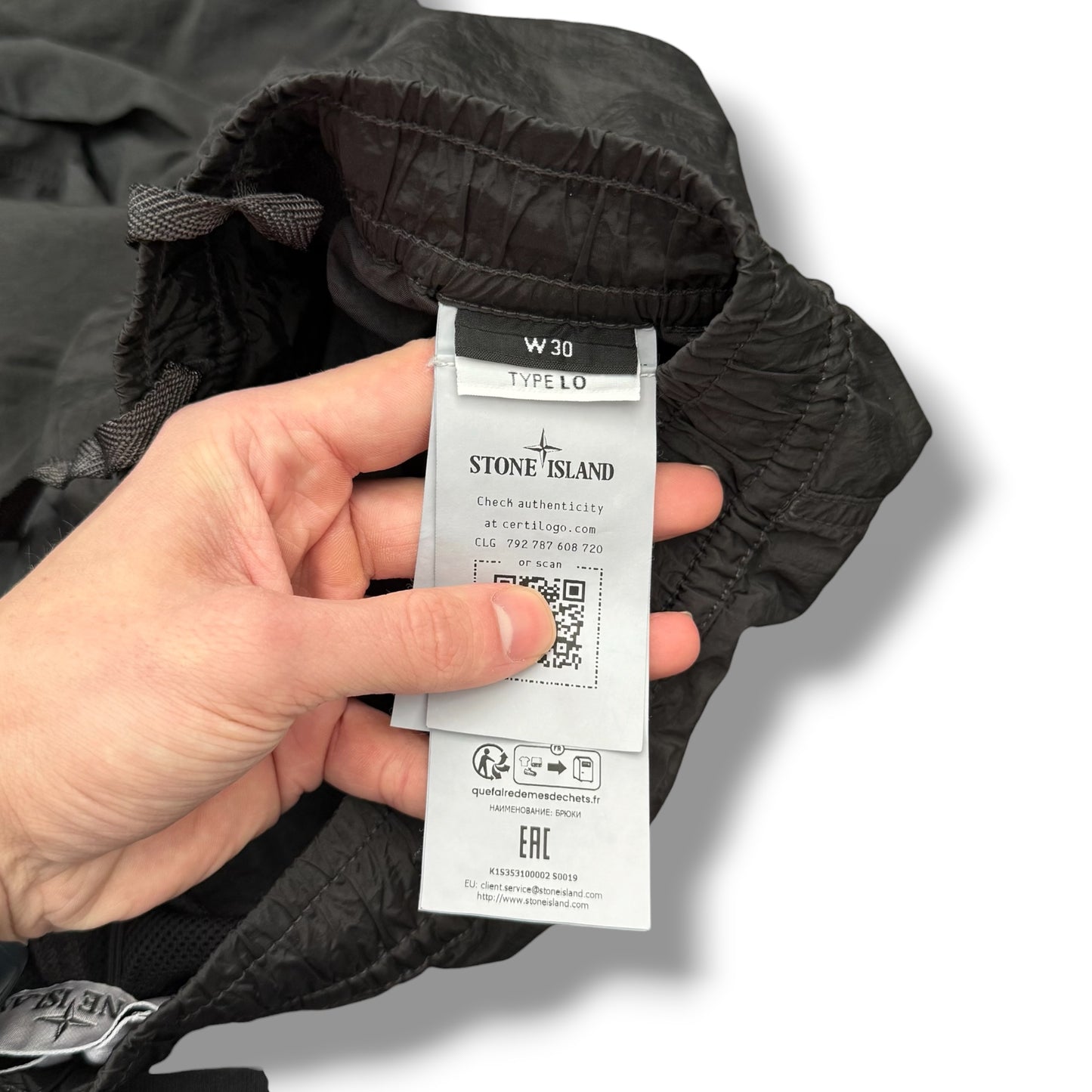 Stone Island Nylon Cargos (30-32”)