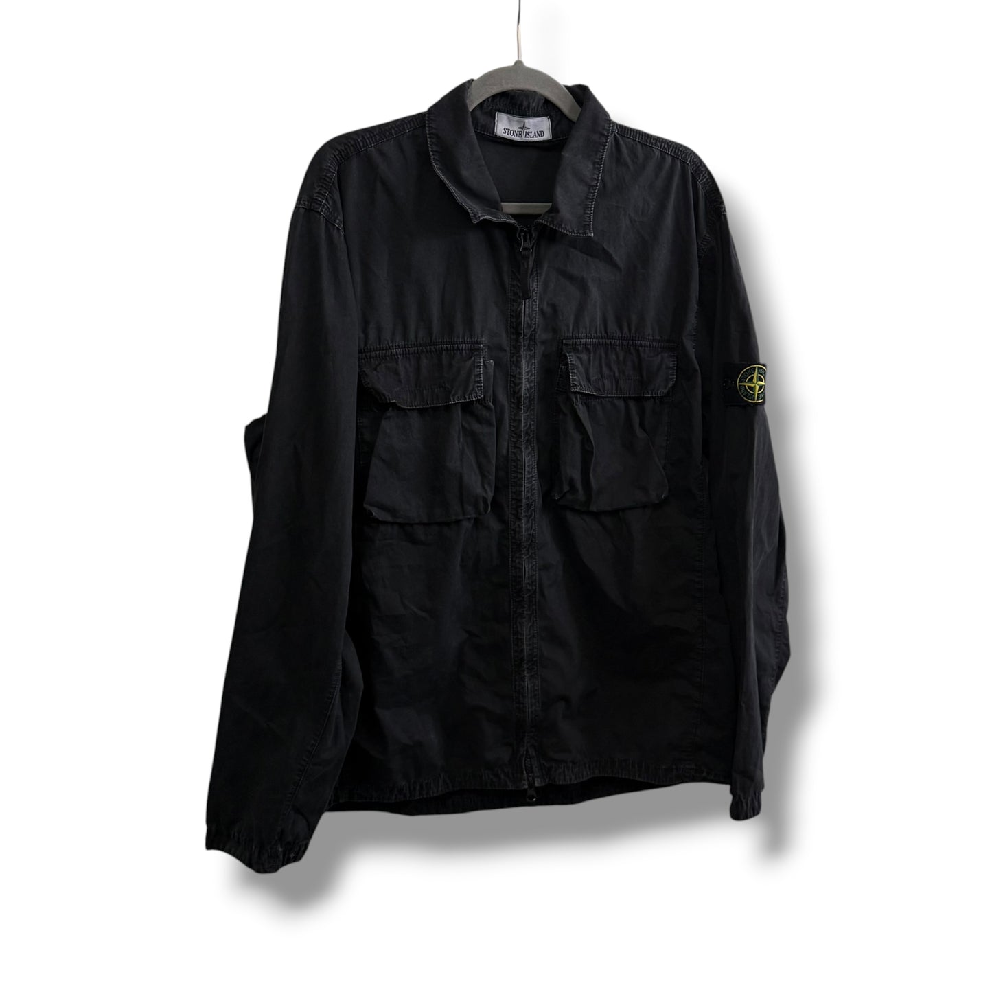 Stone Island Overshirt (2XL, 25.5”)